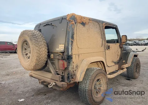 2003 Jeep Wrangler X z USA, uszkodzony, nr VIN 1J4FA39S53P369987